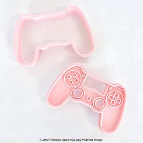 Cookie Embosser and Cutter - Playstation Controller - Click Image to Close